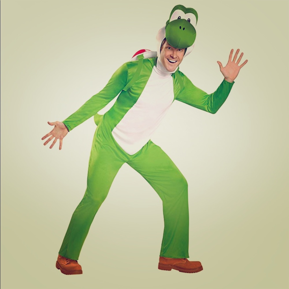 Men’s Yoshi Costume Super Mario Bros
